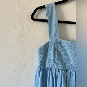 Madewell Cotton Empire Waist Maxi Dress